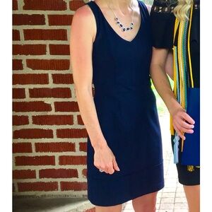 Cynthia Rowley Navy Sleeveless Dress